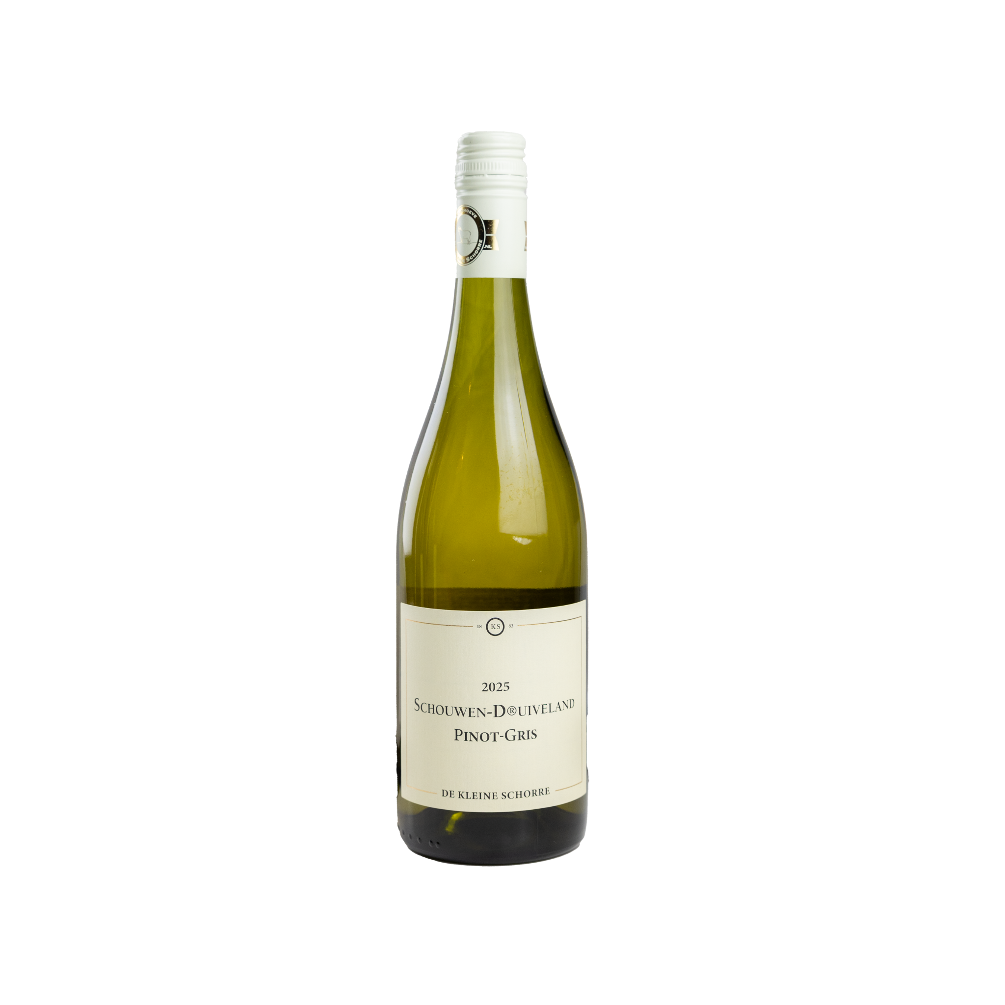 Pinot gris, Wijnhoeve De Kleine Schorre 2025